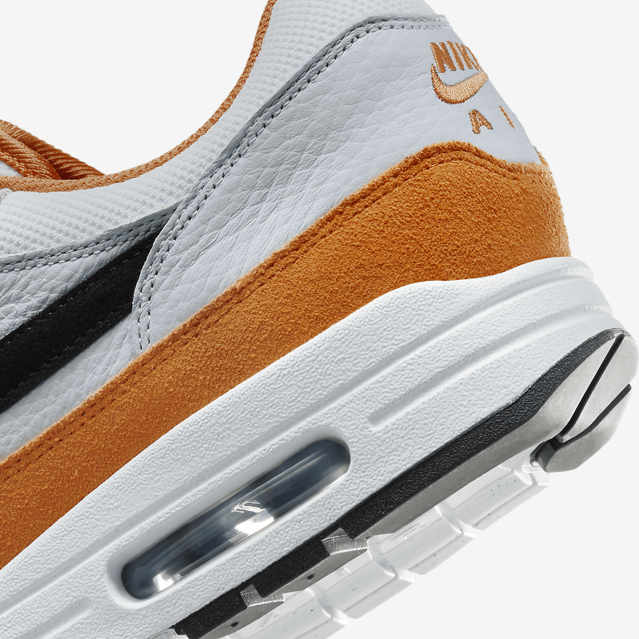 Nike Air Max 1 sneaker Wit/Monarch/Pure Platinum/Zwart