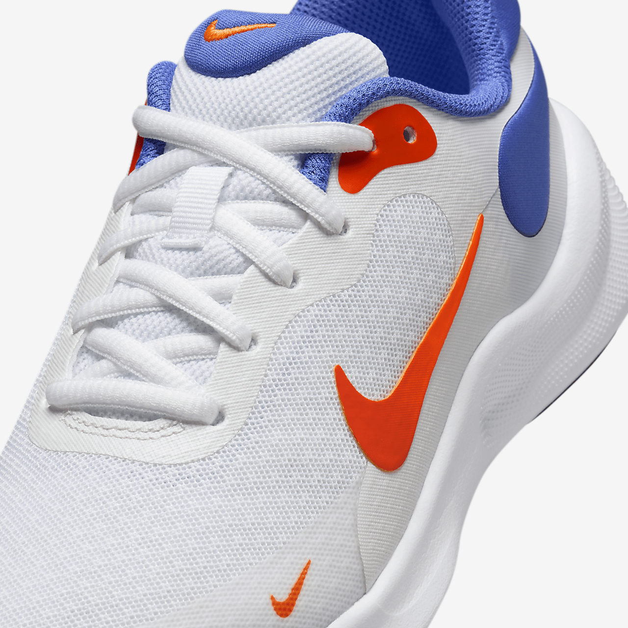 Nike  sneaker Wit/Astronomy Blue/Total Orange/Team Orange