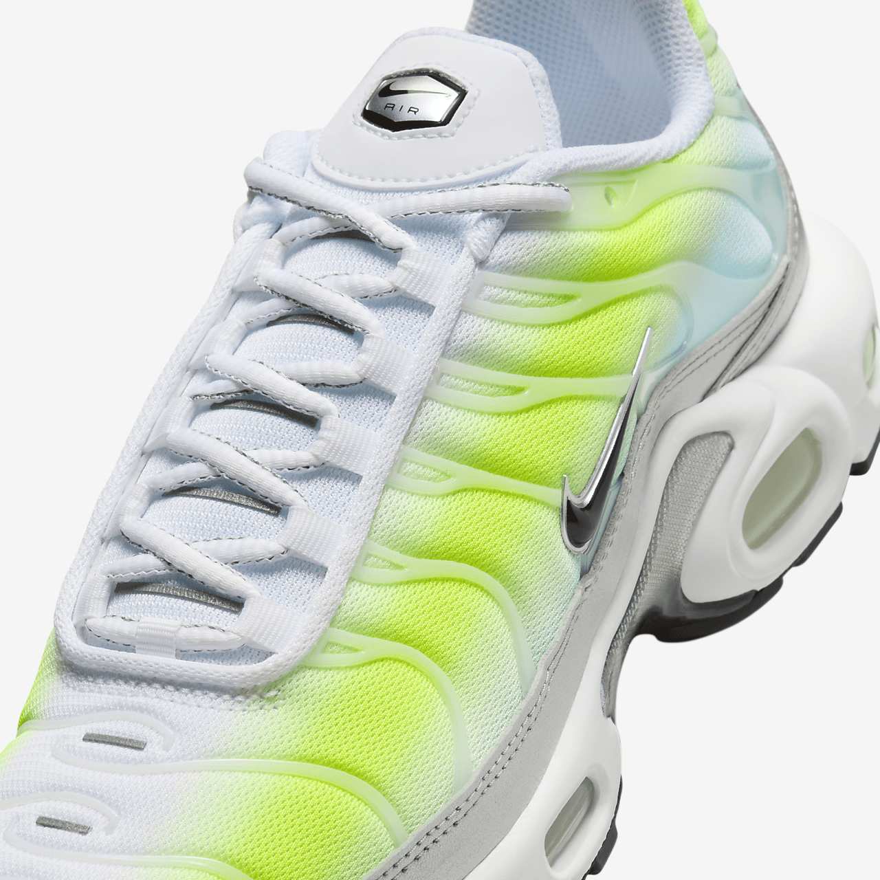Nike Air Max Plus sneaker Wit/Cyber/Glacier Blue/Zwart
