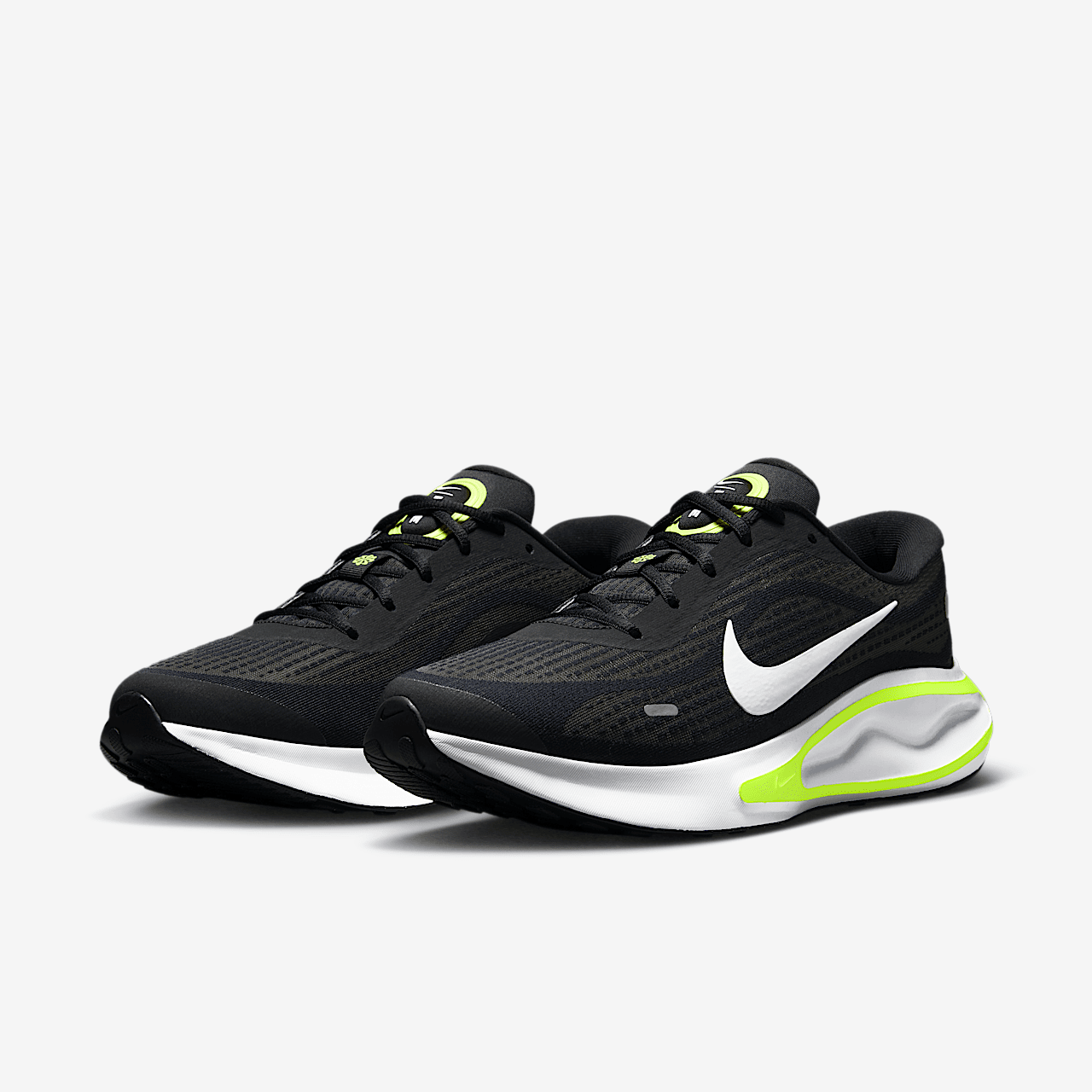 Nike  sneaker Zwart/Wolf Grey/Volt/Wit