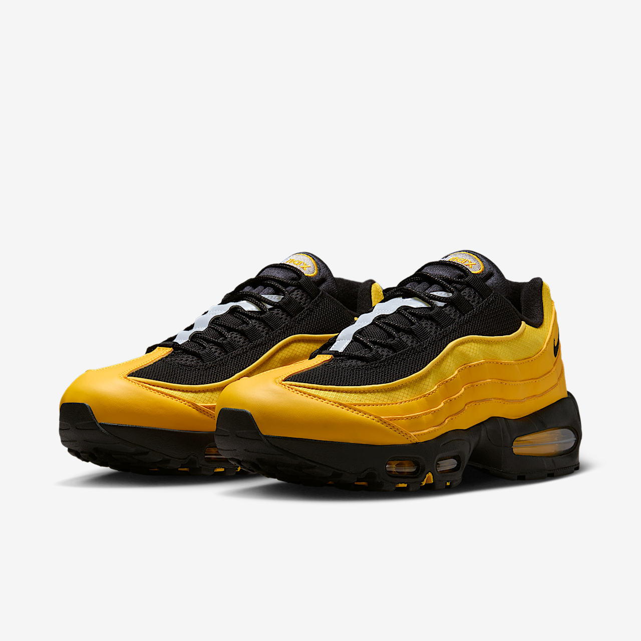 Nike Air Max sneaker Varsity Maize/Zwart/Metallic Silver/Zwart