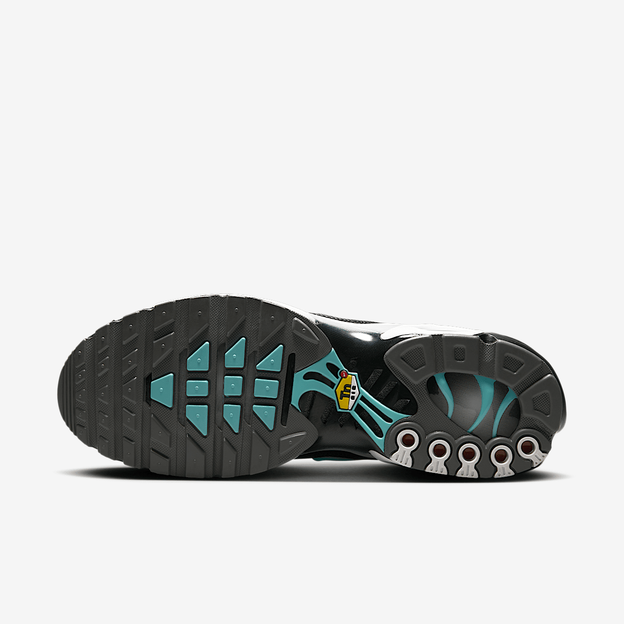 Nike Air Max Plus sneaker Summit White/Zwart/Iron Grey/Aurora Green
