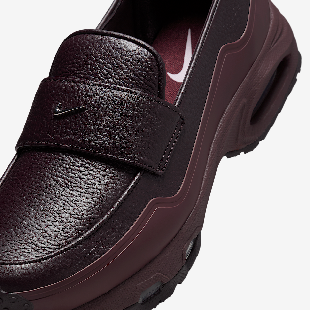 Nike Air Max sneaker Burgundy Crush/Burgundy Ash/Zwart/Metallic Silver