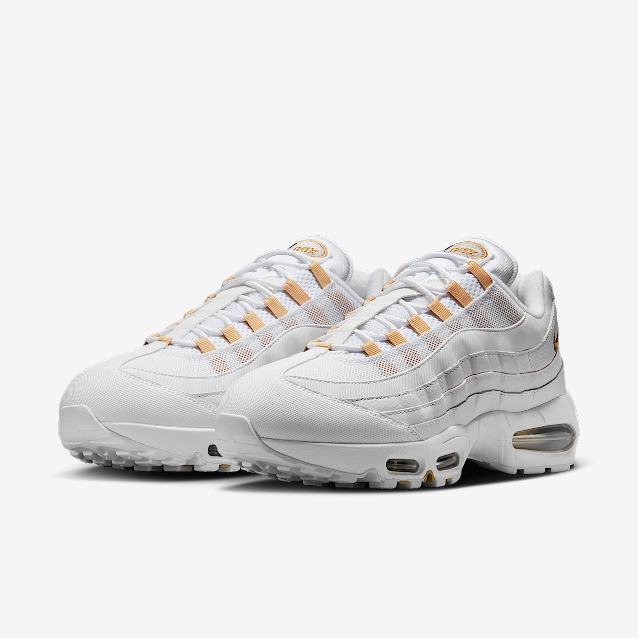 Nike Air Max sneaker Wit/Zwart/Pearl Grey/Metallic Gold