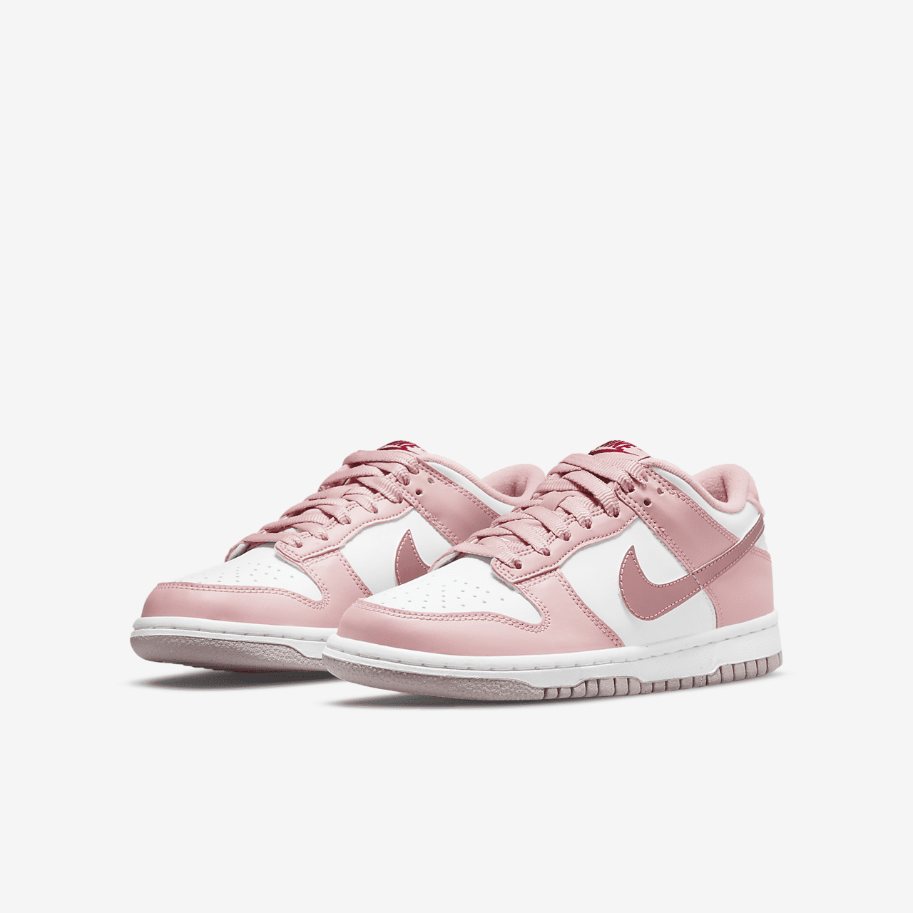 Nike Dunk Low sneaker Pink Glaze/Wit/Pomegranate/Pink Glaze