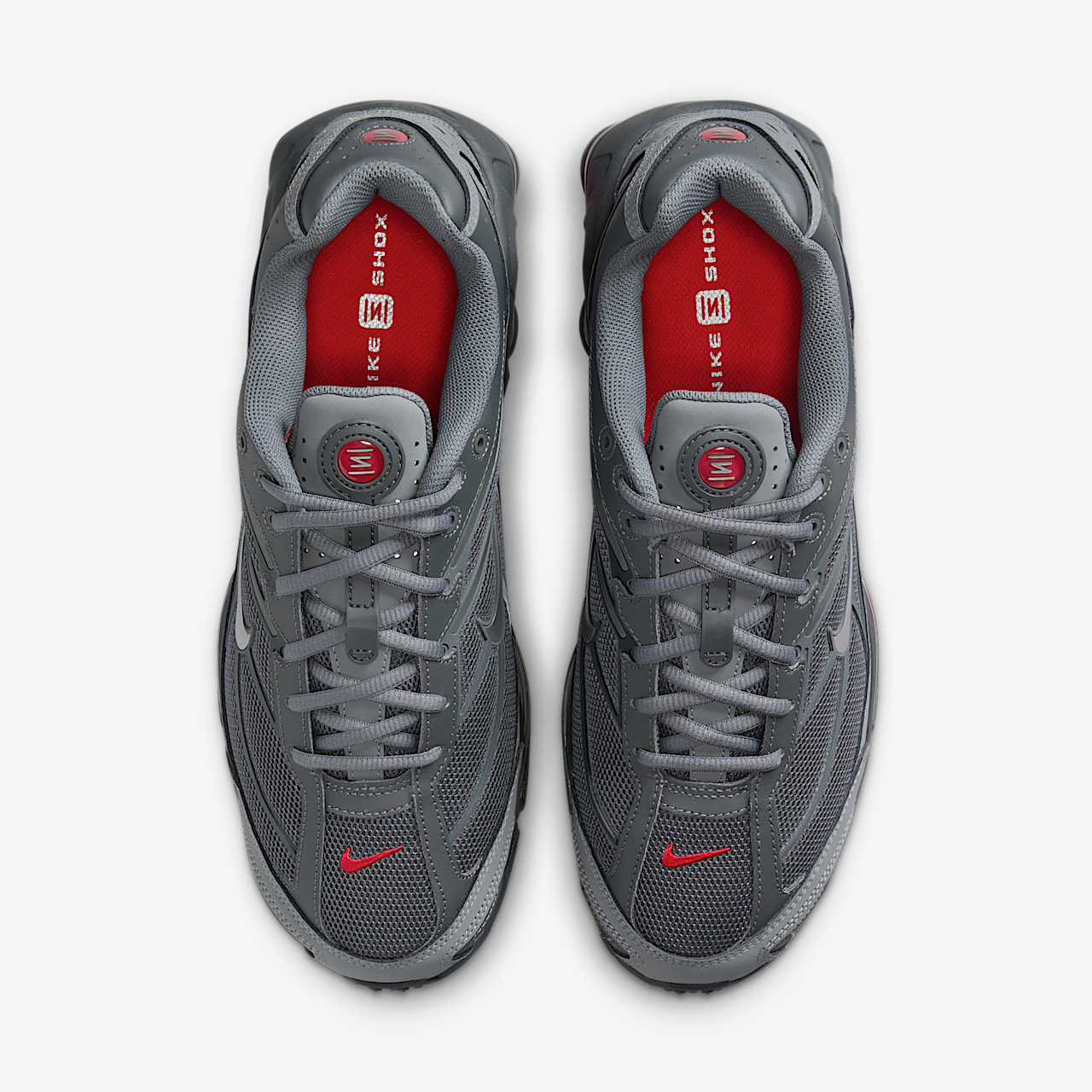 Nike Nike Shox sneaker Smoke Grey/University Red/Iron Grey/Metallic Silver