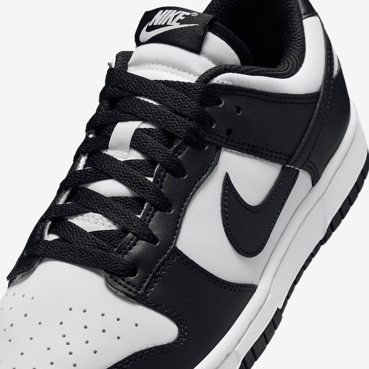 Nike Dunk Low sneaker Wit/Zwart