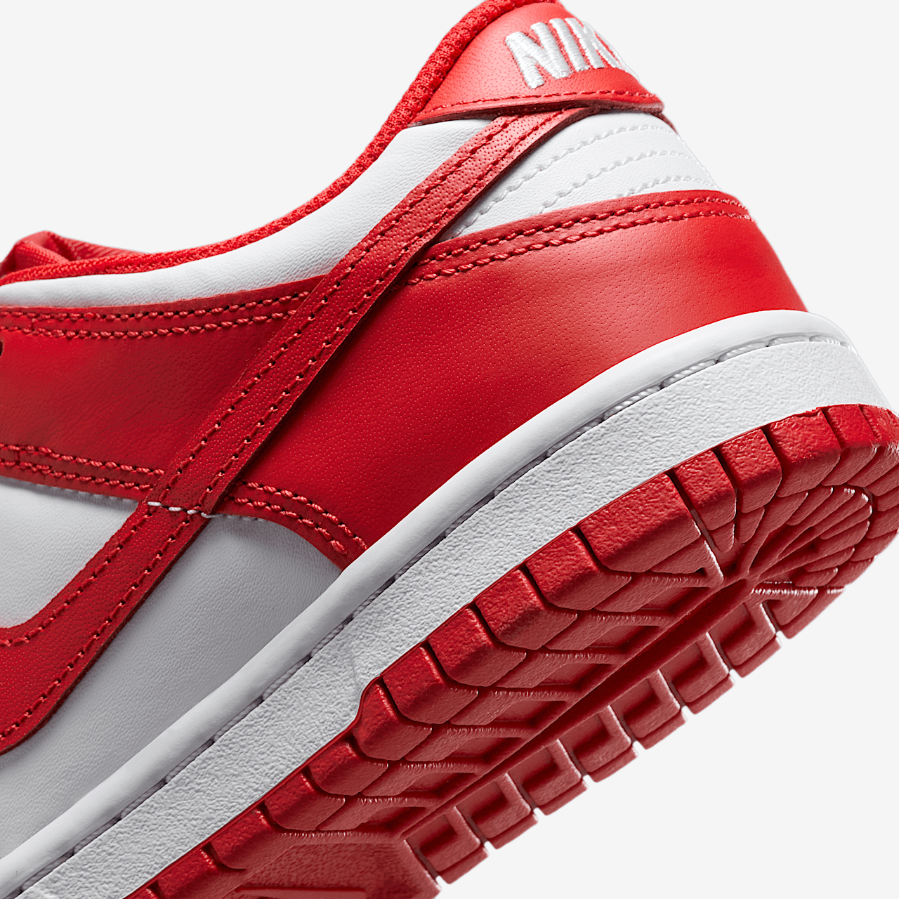 Nike Dunk Low sneaker Wit/University Red