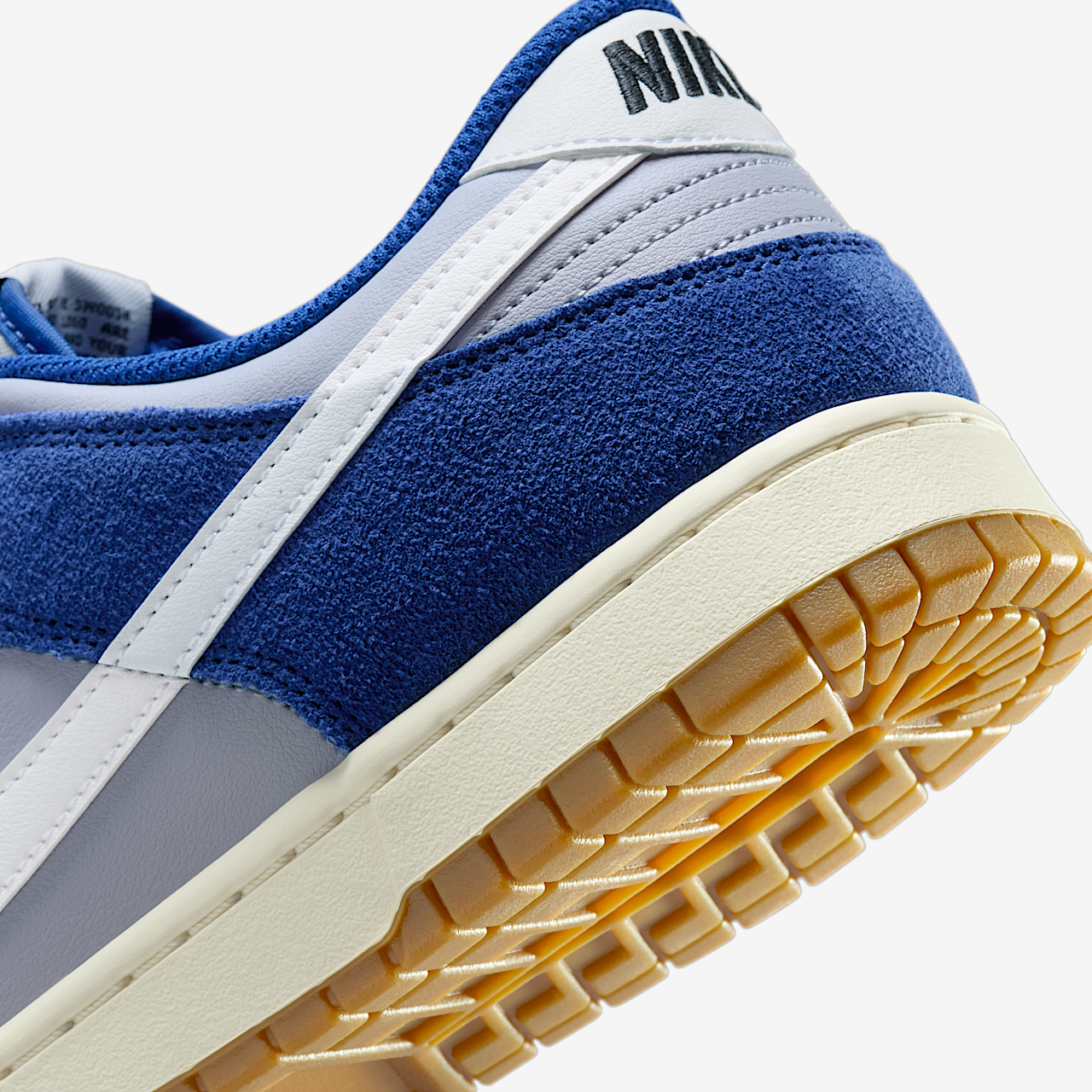 Nike Dunk Low sneaker Wolf Grey/Deep Royal Blue/Sail/Wit