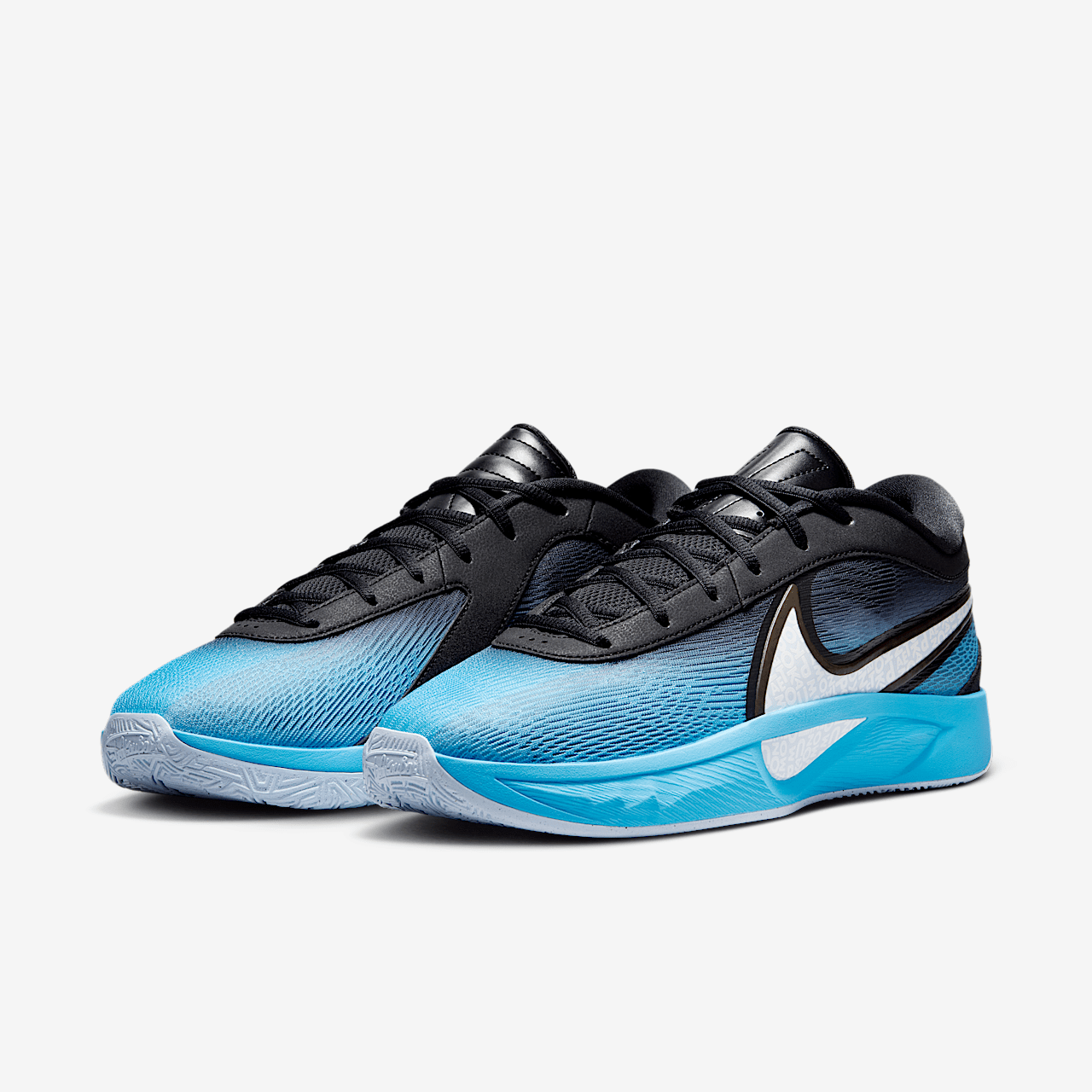 Nike  sneaker Zwart/Blue Tint/Wit/Baltic Blue