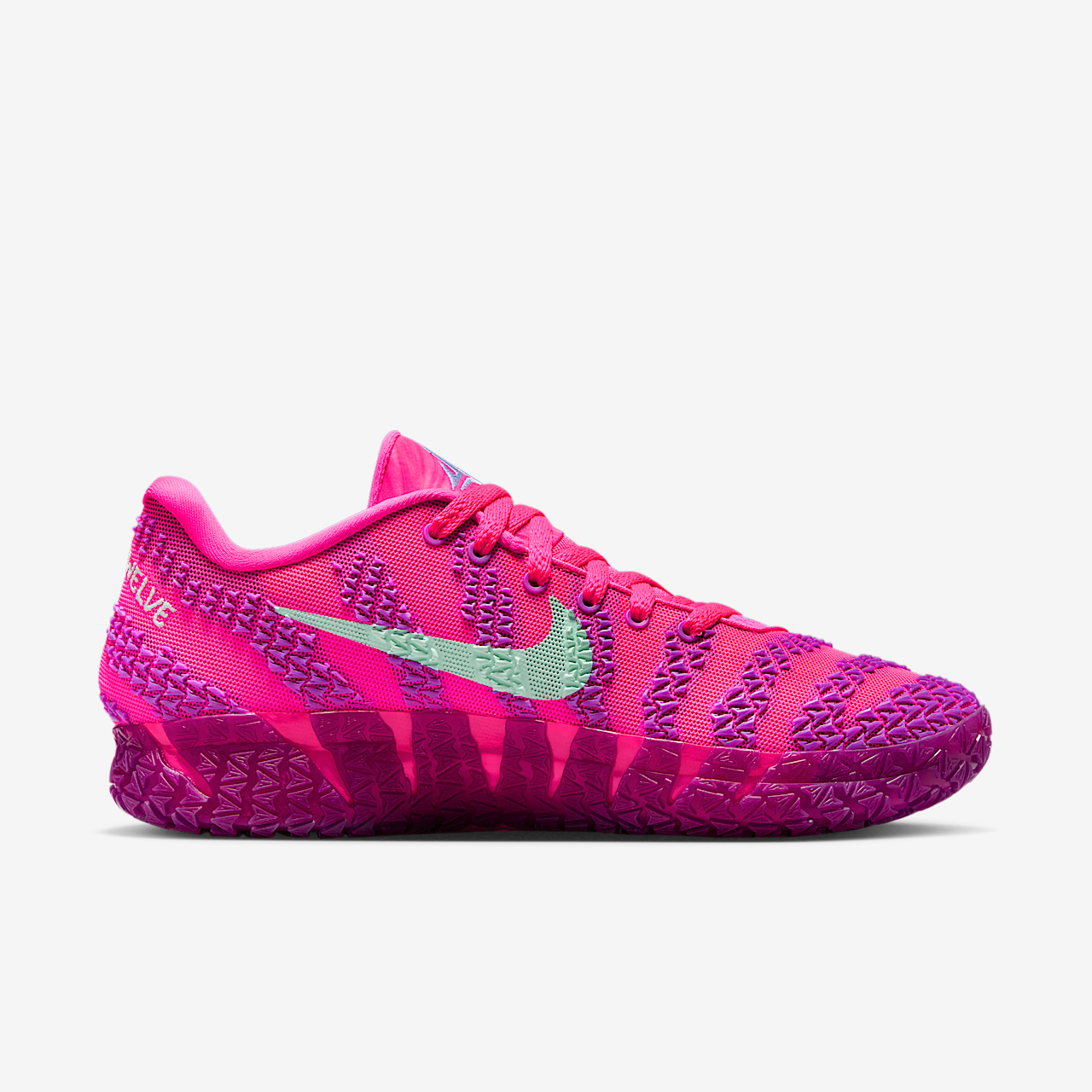 Nike  sneaker Hyper Pink/Zwart/Viotech/Mint Foam