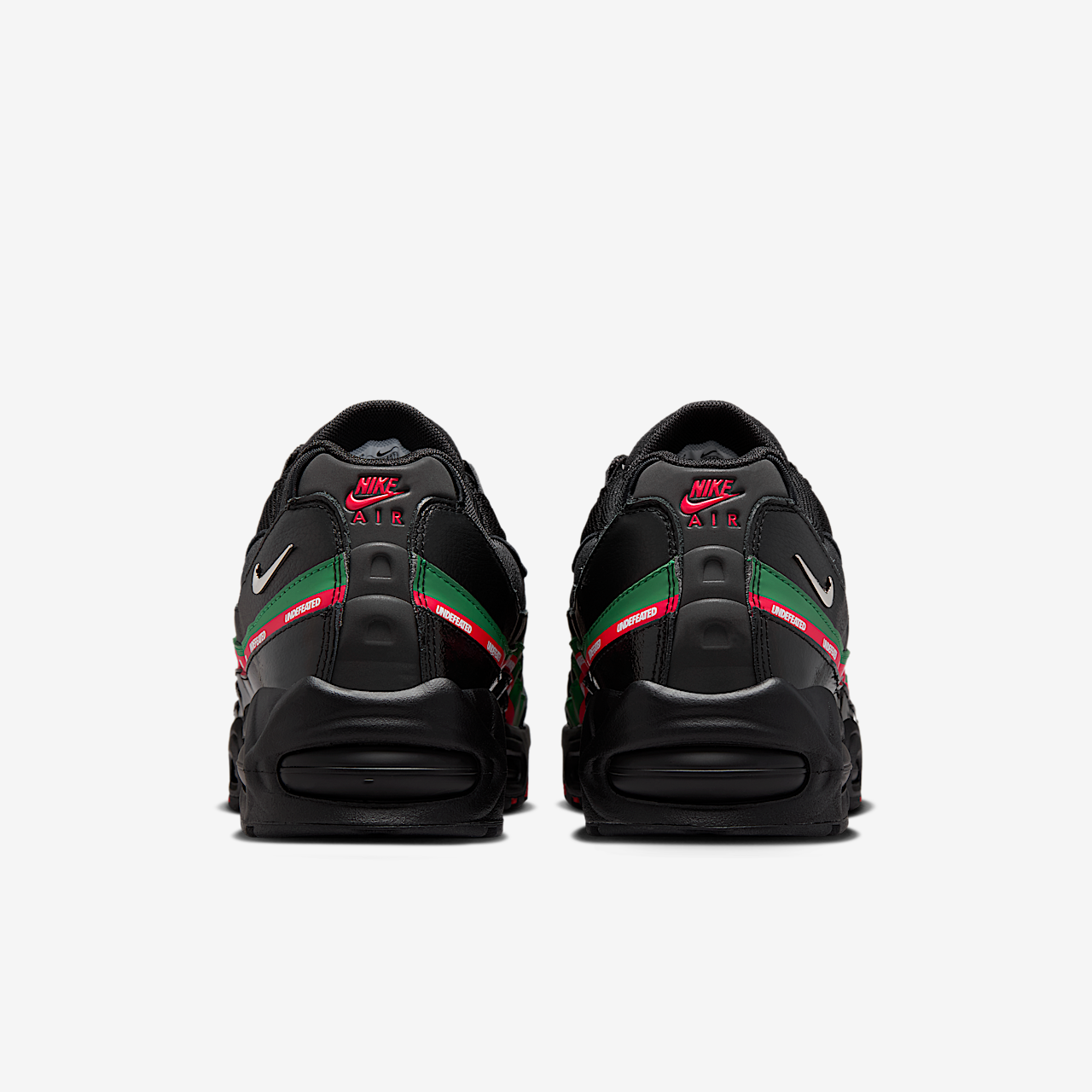 Nike Air Max 95 sneaker Zwart/Gorge Green/Sport Red/Metallic Silver