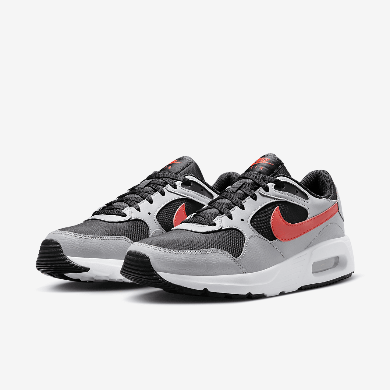 Nike Air Max SC sneaker Zwart/Cement Grey/Picante Red