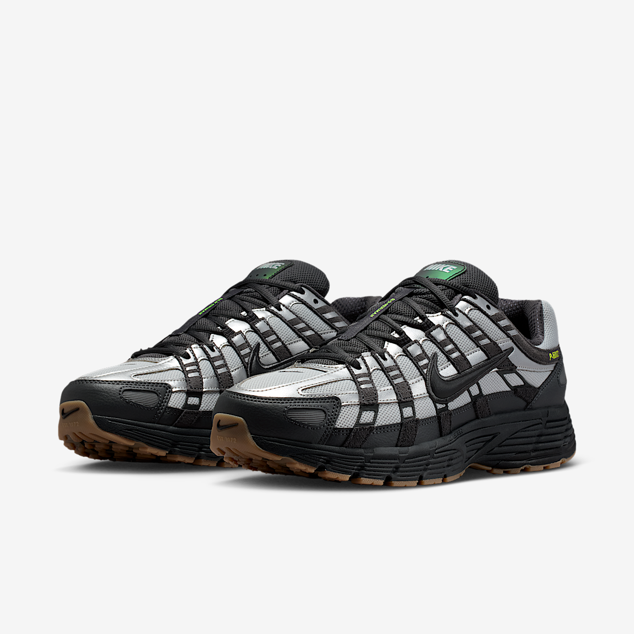 Nike P-6000 sneaker Grey Fog/Anthracite/Volt/Zwart