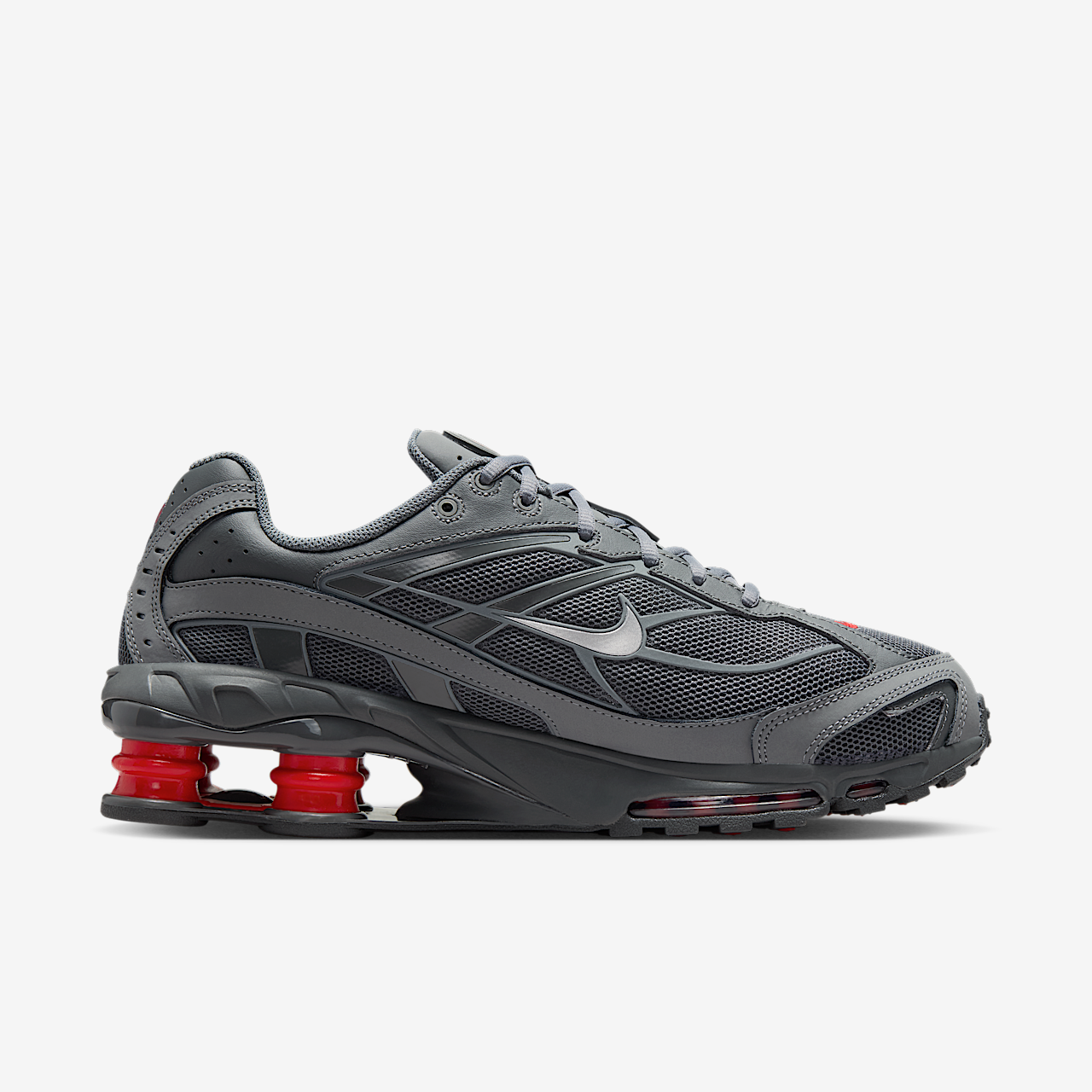 Nike Nike Shox sneaker Smoke Grey/University Red/Iron Grey/Metallic Silver