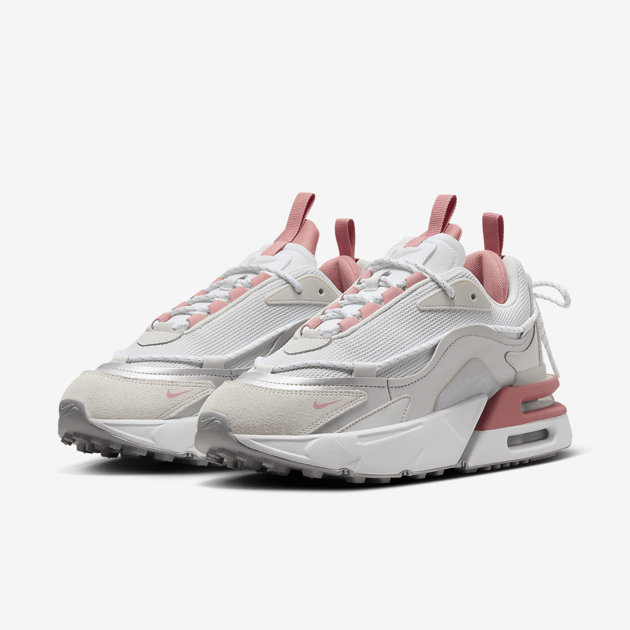 Nike Air Max sneaker Wit/Photon Dust/Metallic Silver/Red Stardust