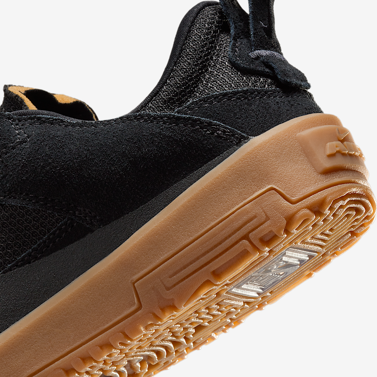 Nike  sneaker Zwart/Gum Light Brown/Wit/Zwart