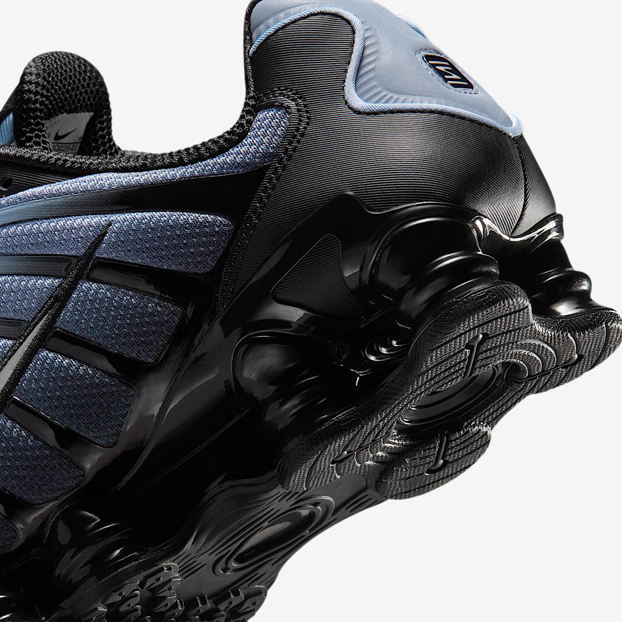 Nike Nike Shox sneaker Zwart/Cobalt Bliss/Ashen Slate/Reflect Silver