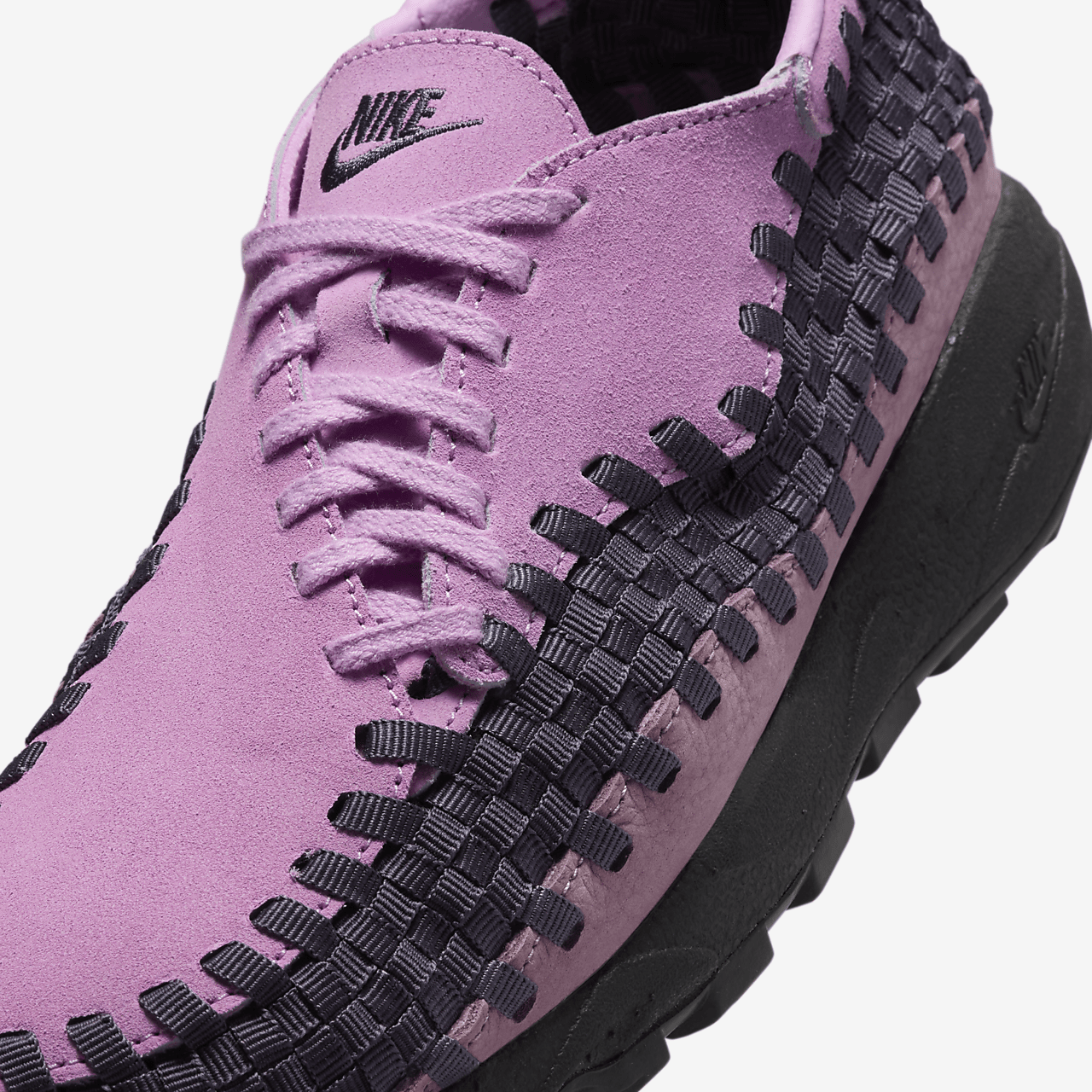 Nike Nike Air Footscape Woven sneaker Beyond Pink/Plum Dust/Zwart/Dark Raisin