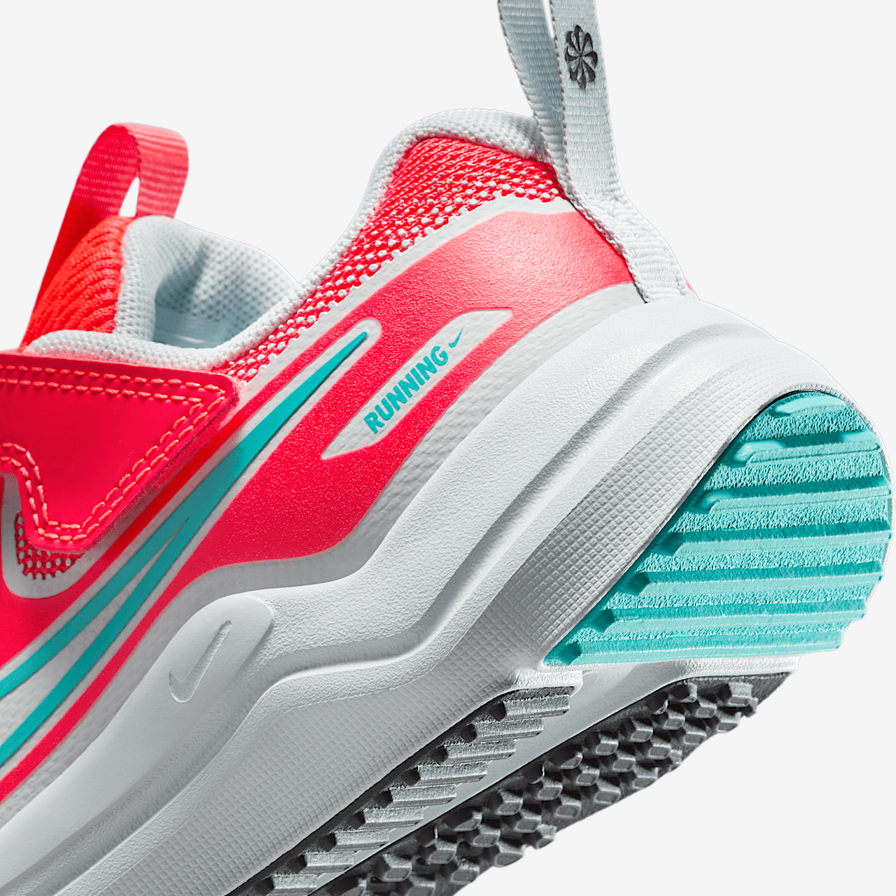 Nike  sneaker Bright Crimson/Pure Platinum/Zwart/Dusty Cactus