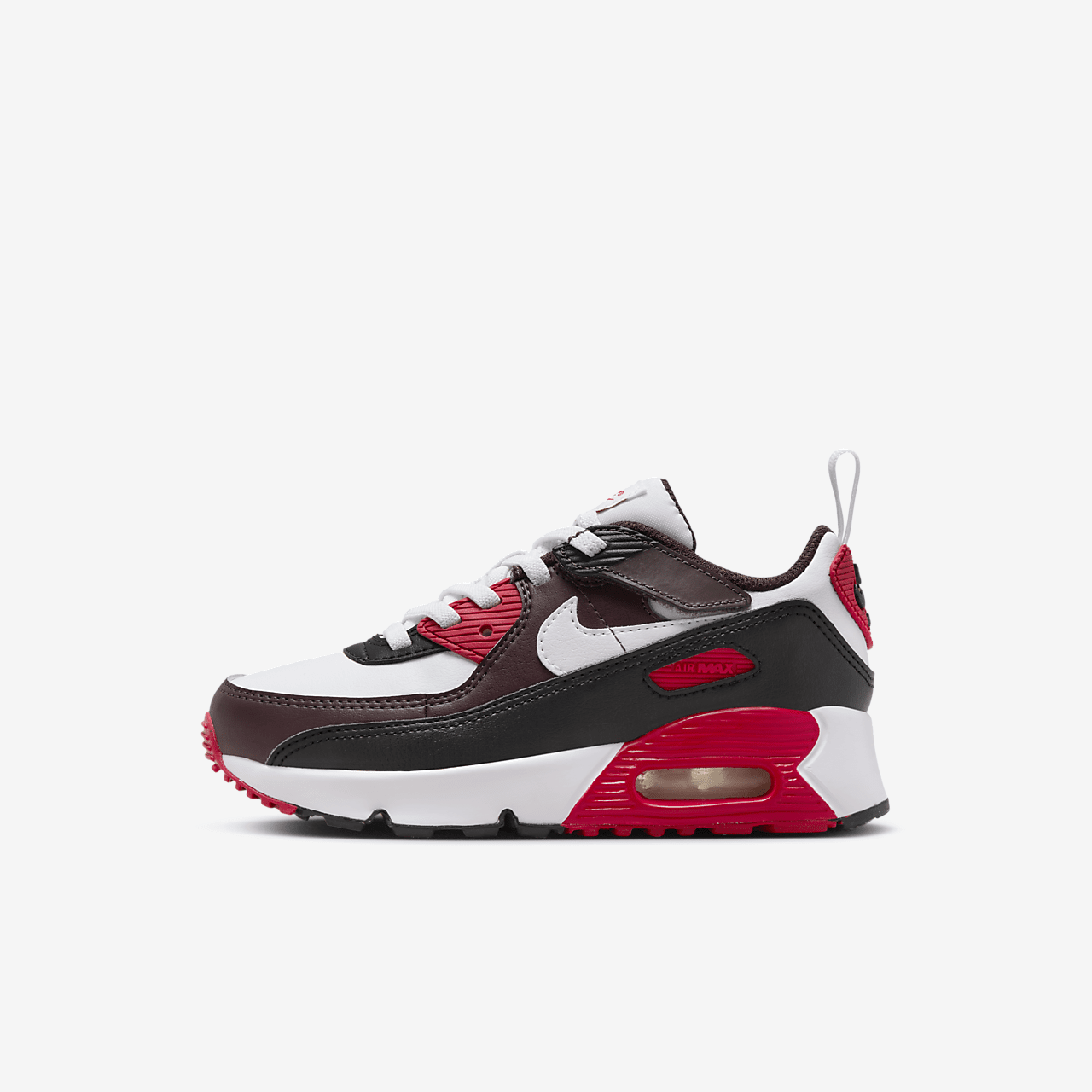 Nike Air max 90 sneaker Burgundy Crush/Zwart/University Red/Wit
