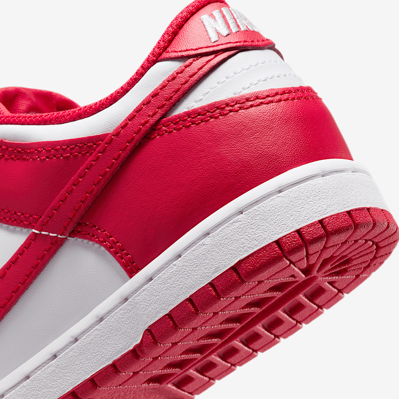 Nike Dunk Low sneaker Wit/University Red