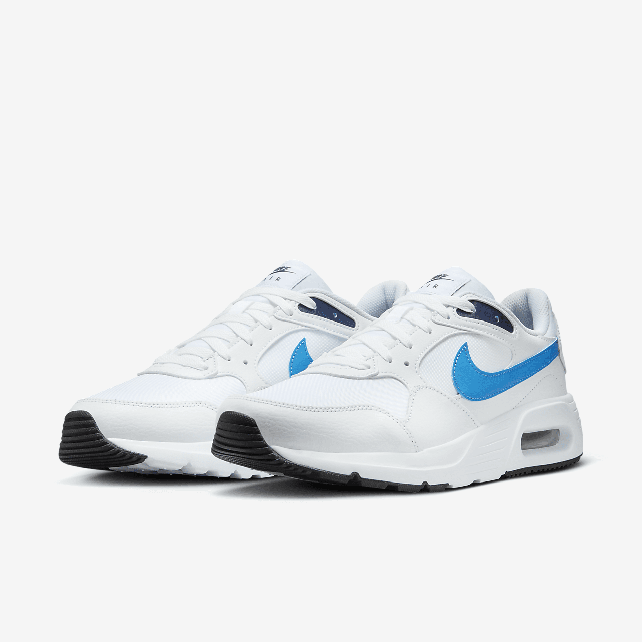 Nike Air Max SC sneaker Wit/Thunder Blue/Wit/Light Photo Blue