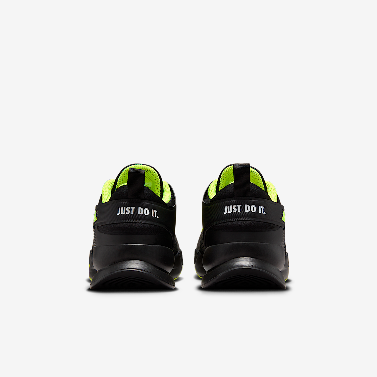 Nike  sneaker Zwart/Wit/Volt