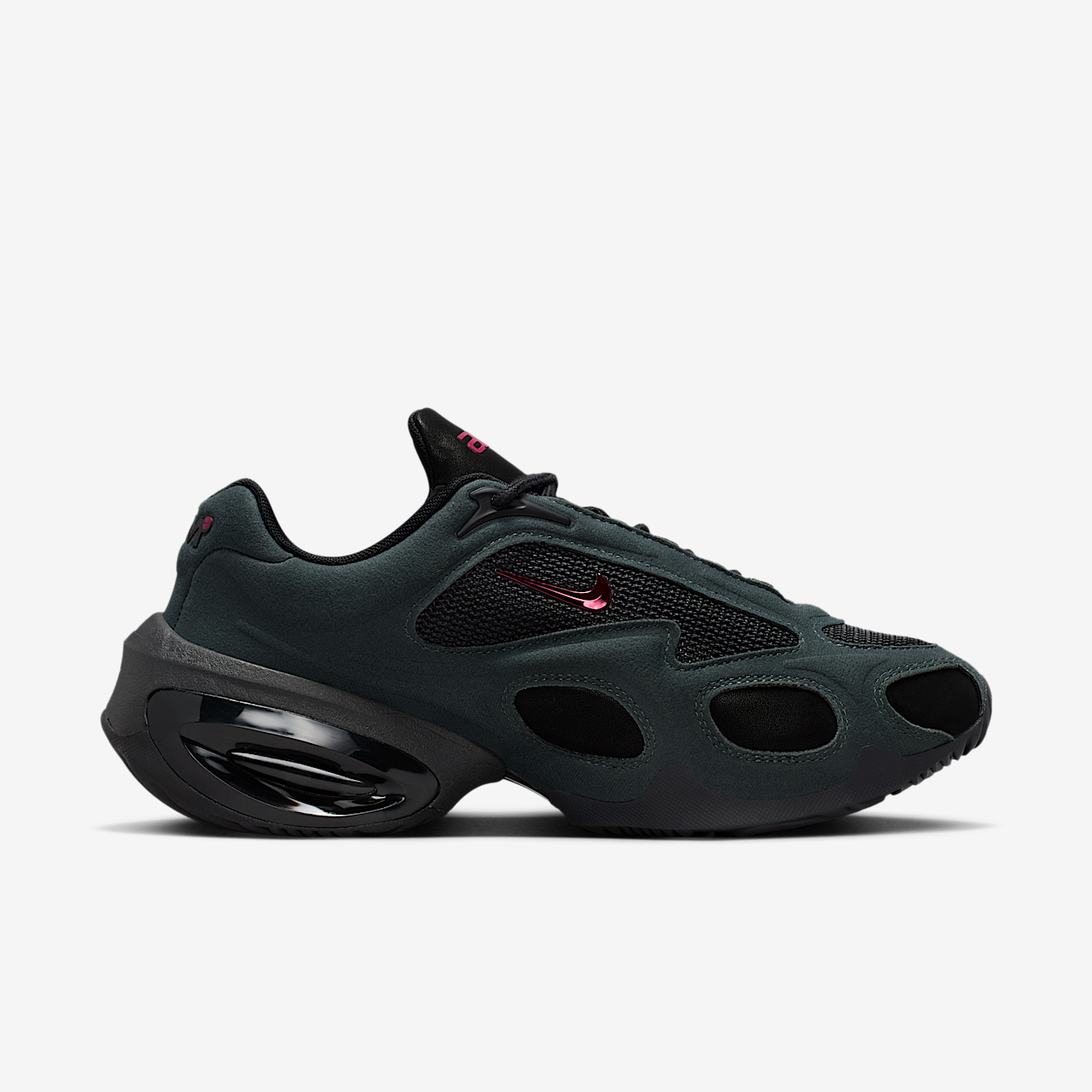 Nike Air Max sneaker Zwart/Seaweed/Noble Red