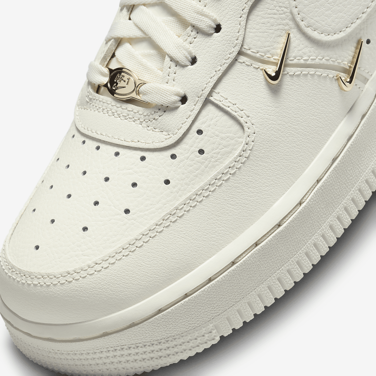 Nike Air Force 1 sneaker Sail/Sail/Metallic Gold/Sail