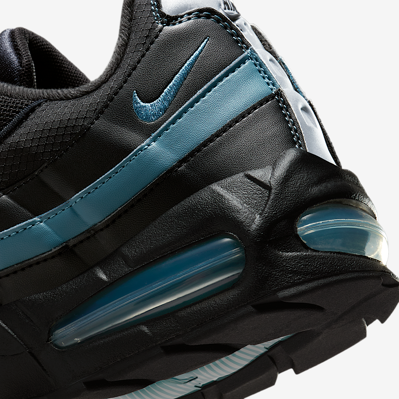 Nike Air Max sneaker Smokey Blue/Zwart/Metallic Silver/Zwart