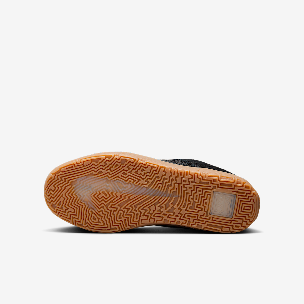 Nike  sneaker Zwart/Gum Light Brown/Wit/Zwart