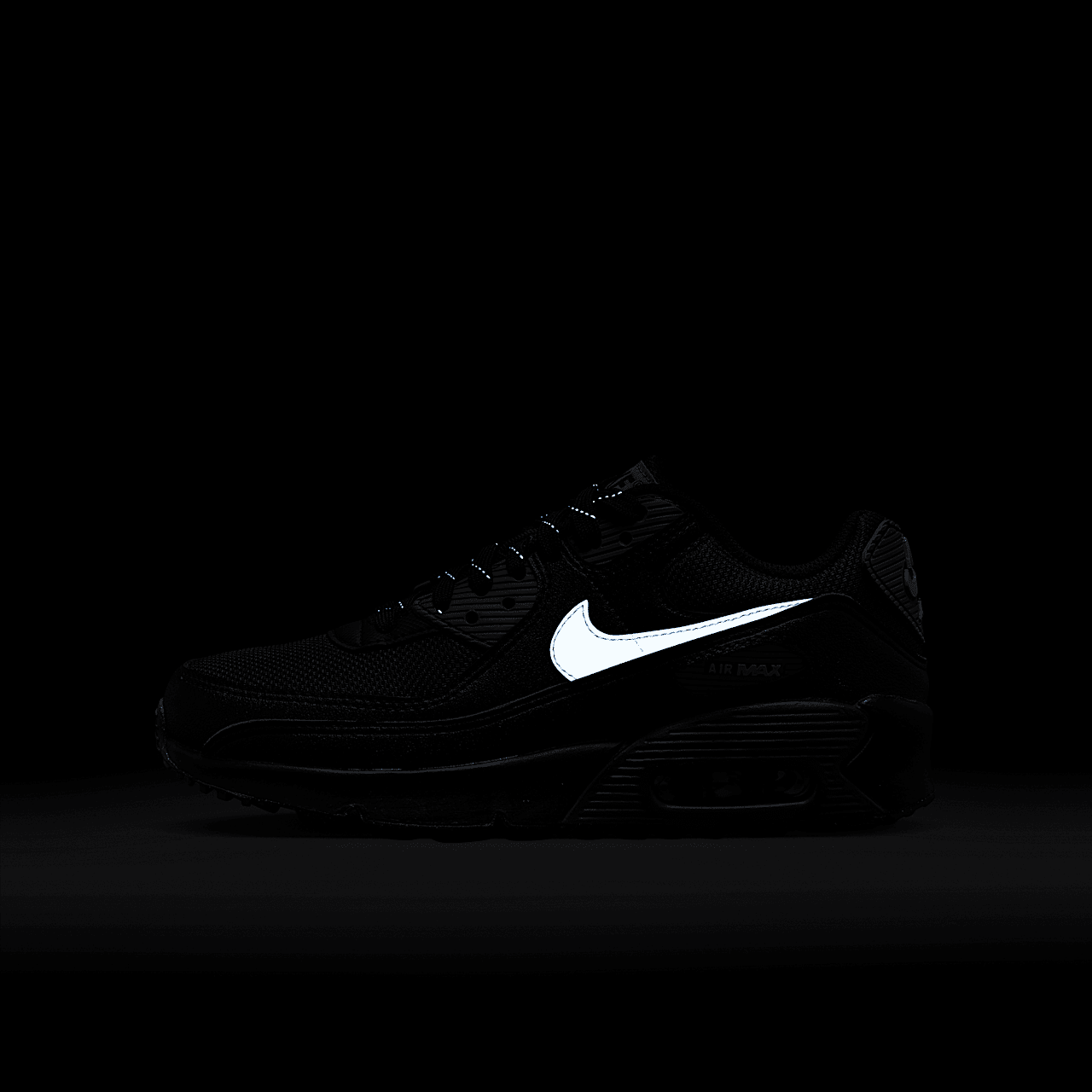 Nike Air max 90 sneaker Zwart/Smoke Grey/Royal Pulse/Midnight Navy