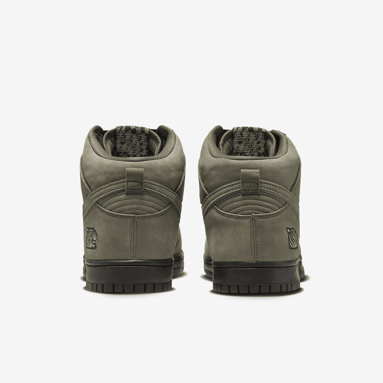 Nike Dunk High sneaker Medium Olive/Zwart/Meerkleurig