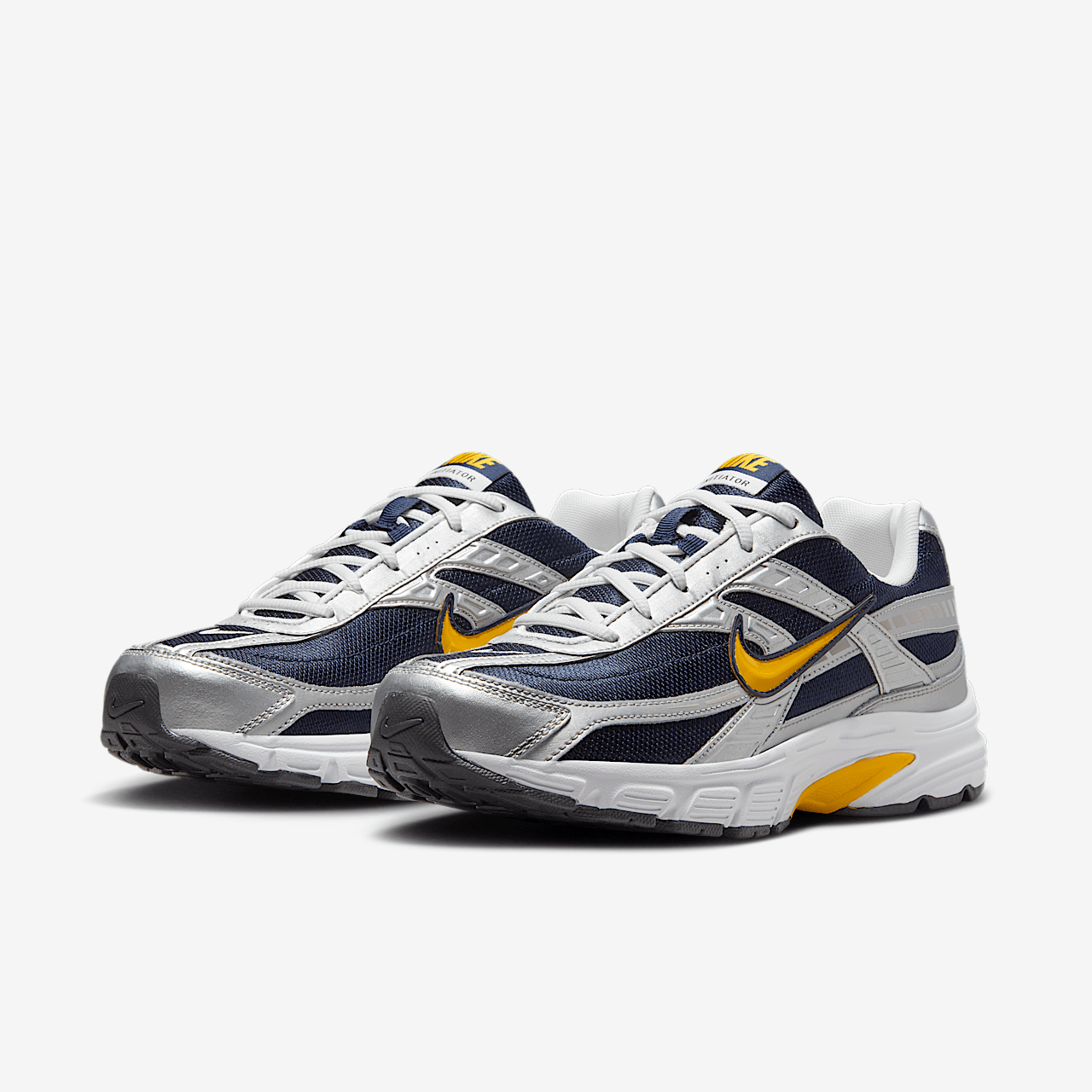 Nike Nike Initiator sneaker Obsidian/Metallic Silver/Wit/Team Gold