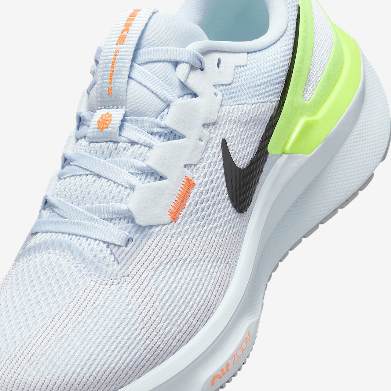 Nike  sneaker Blue Tint/Volt/Total Orange/Zwart