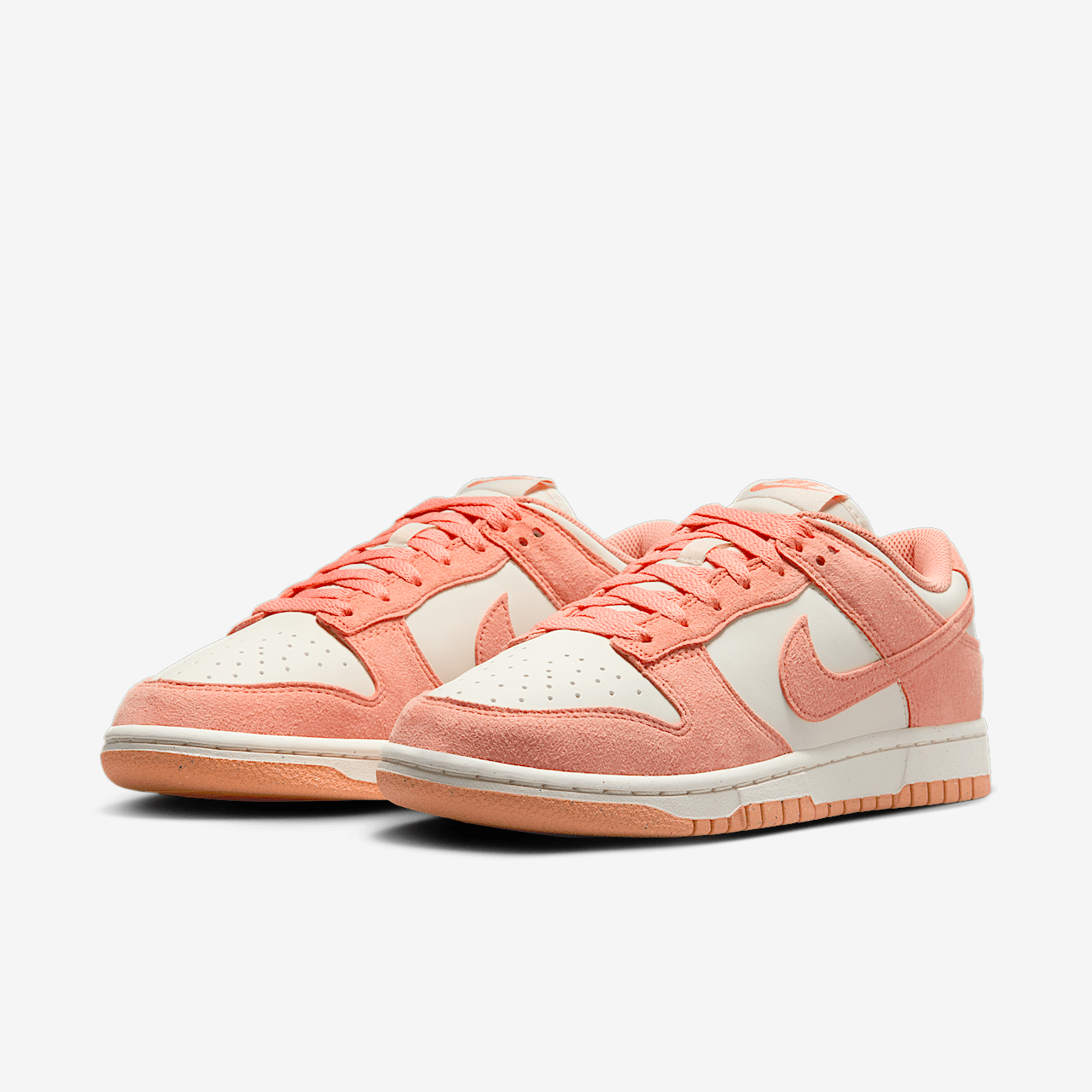 Nike Dunk Low sneaker Soft Pearl/Wit/Apricot Agate