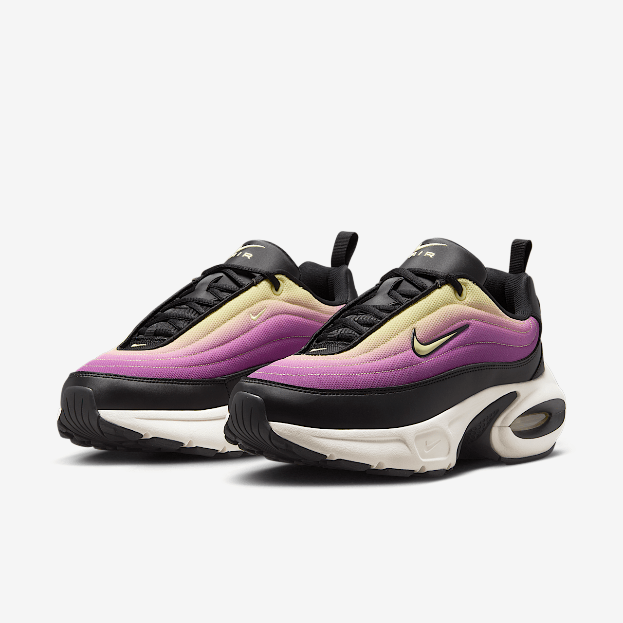 Nike Air Max sneaker Zwart/Hyper Violet/Pale Ivory/Citron Tint