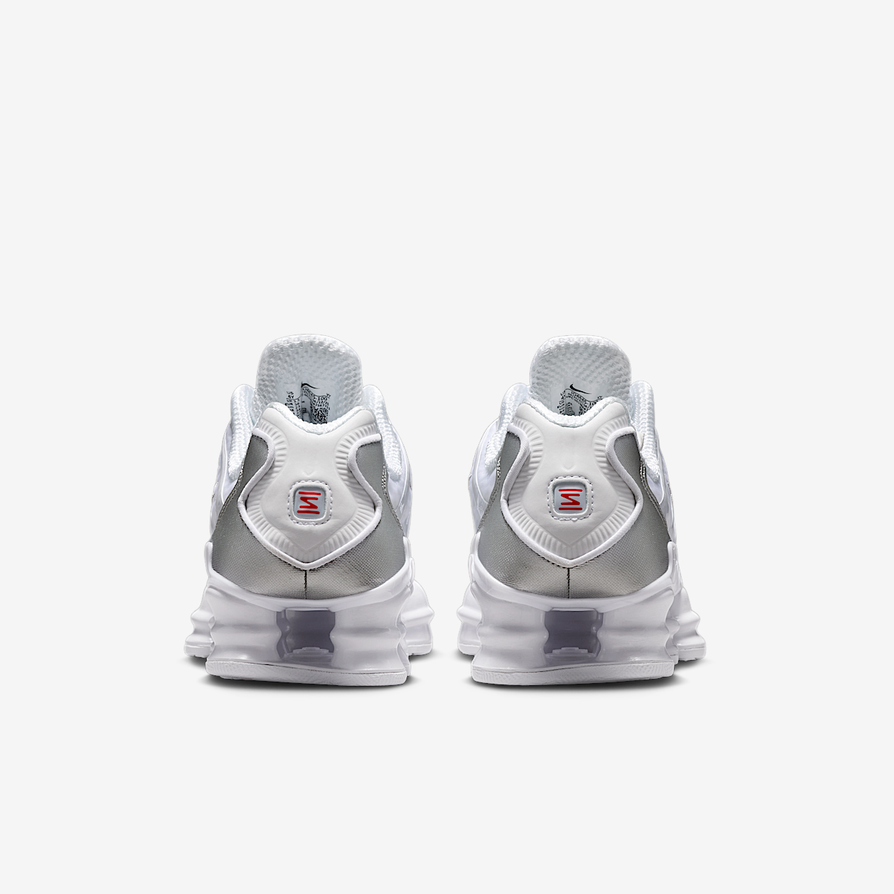 Nike Nike Shox sneaker Wit/Metallic Silver/Max Orange/Wit