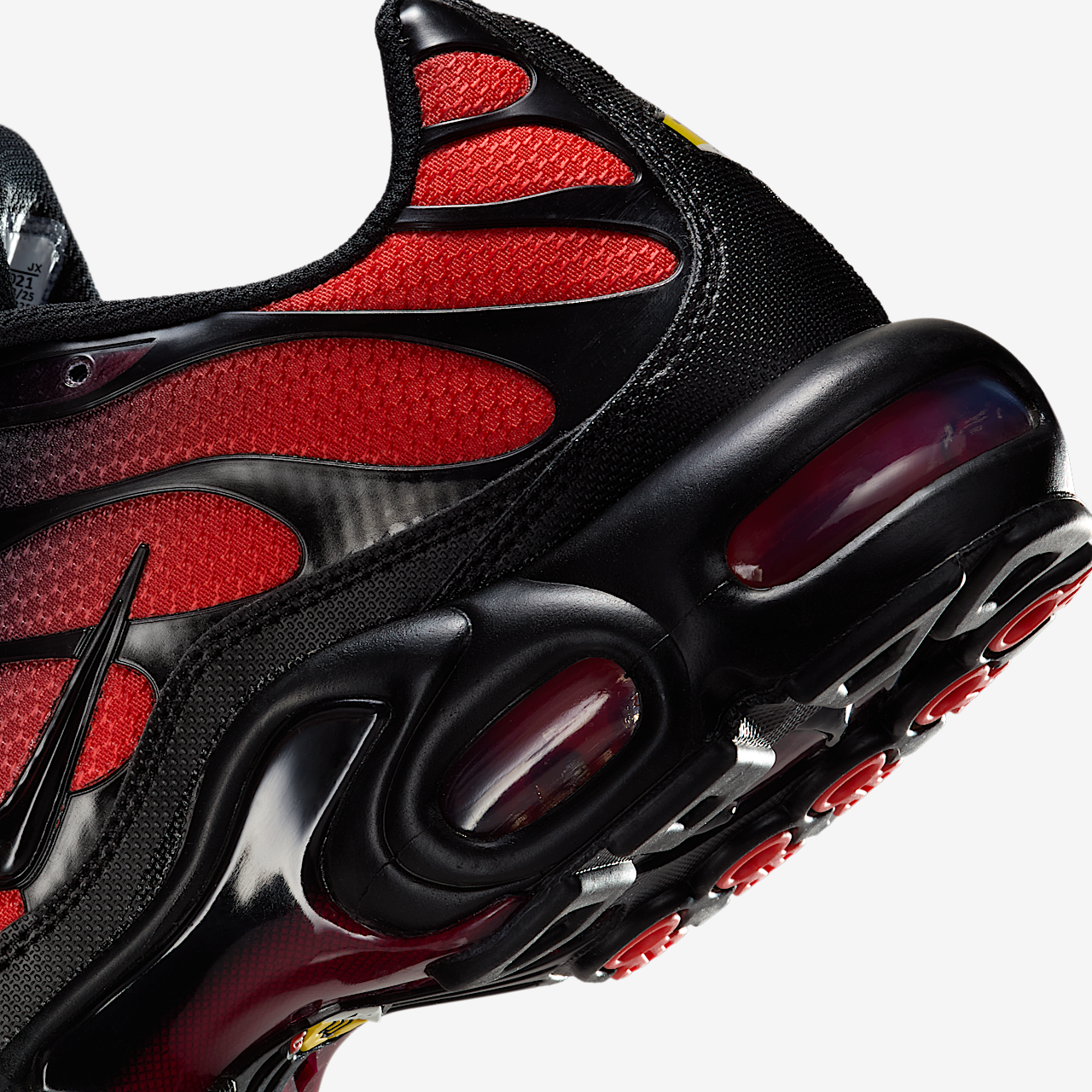 Nike Air Max Plus sneaker Zwart/Light Crimson/Noble Red/Zwart