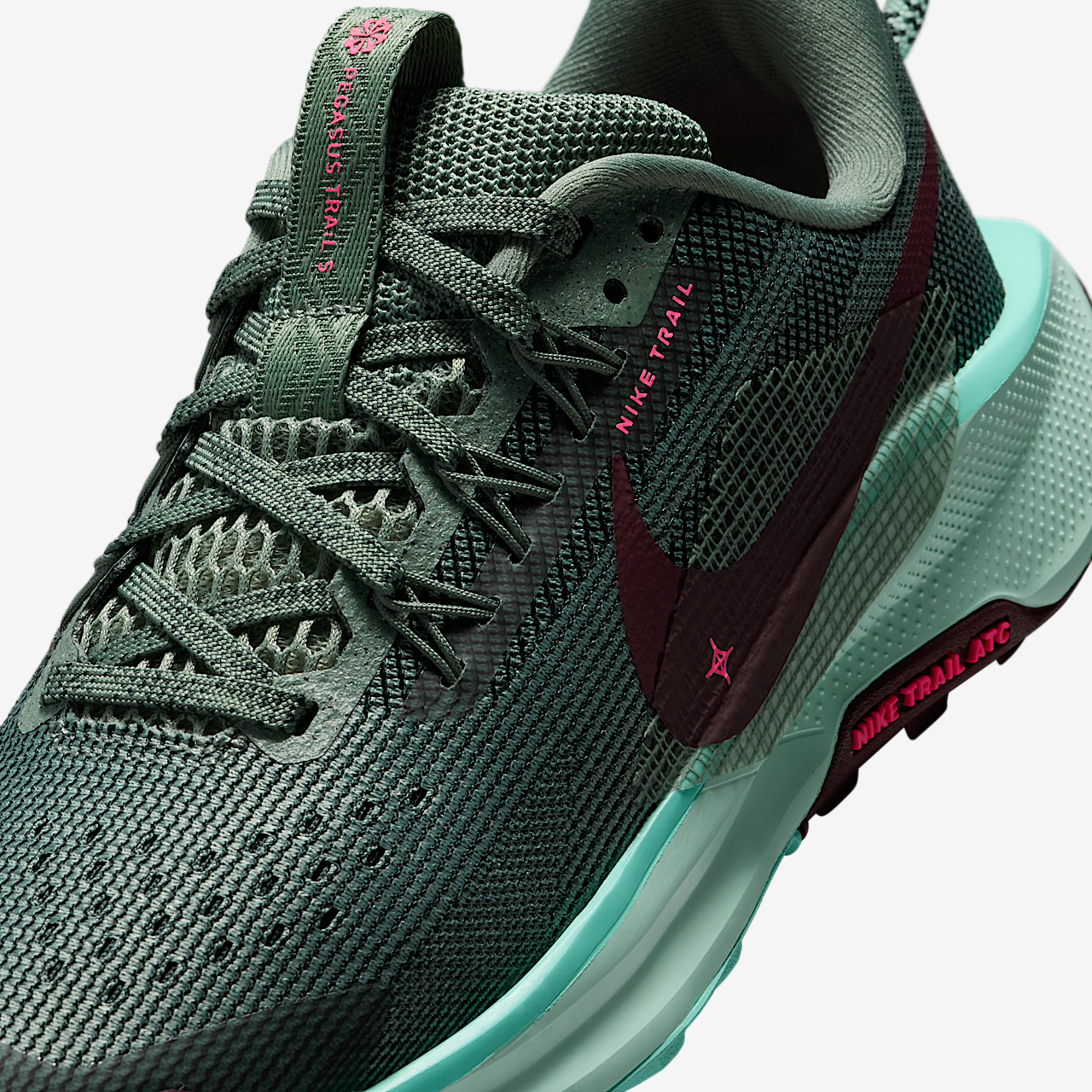 Nike Pegasus sneaker Clay Green/Bleached Turquoise/Seaweed/Mint Foam