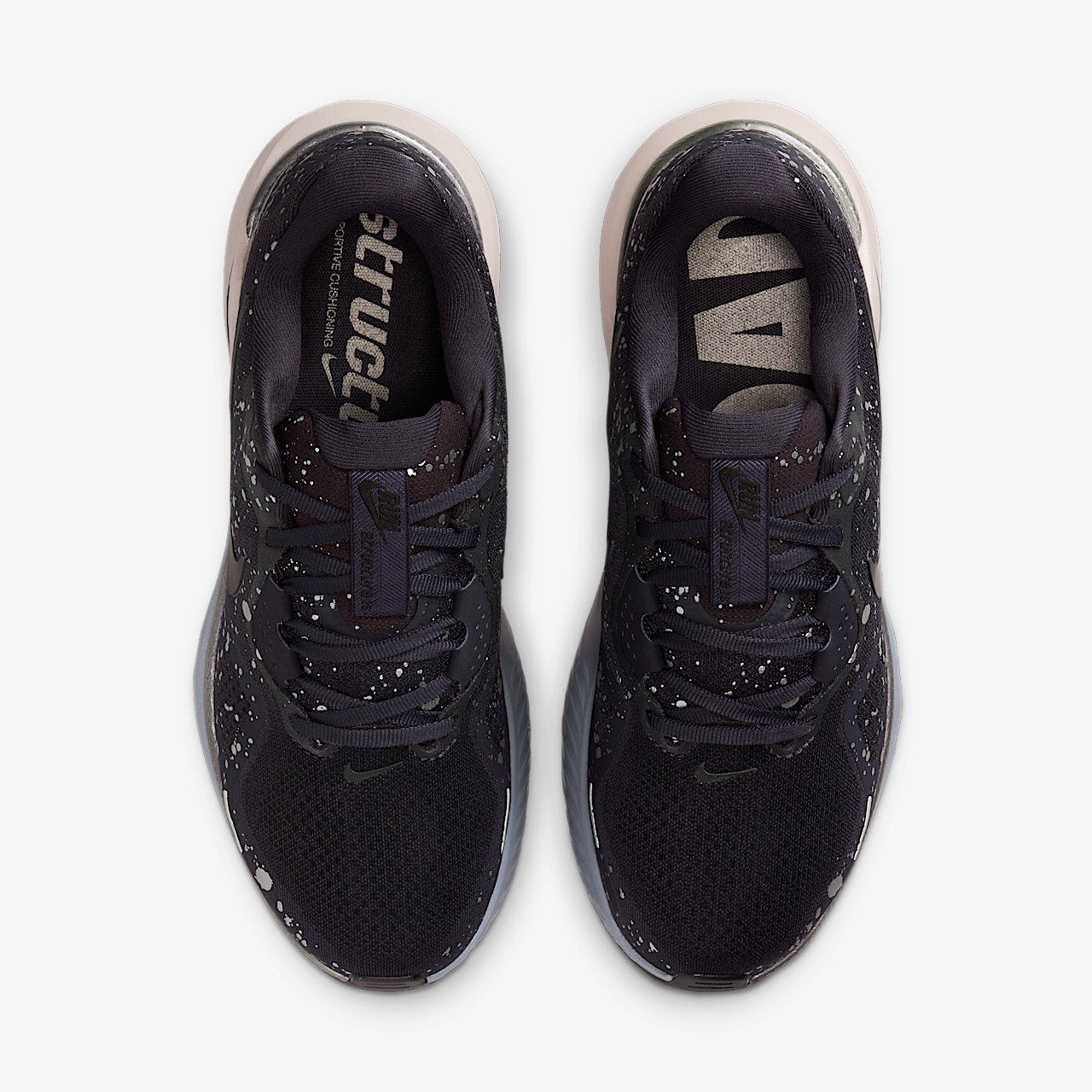 Nike  sneaker Cave Purple/Metallic Dark Grey/Silt Red/Zwart