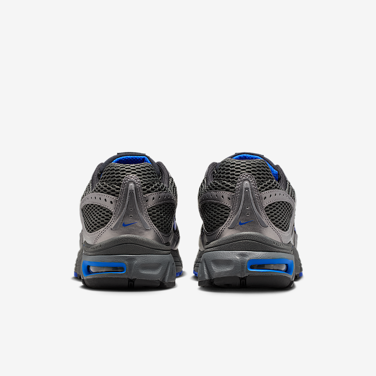 Nike Air Max sneaker Dark Smoke Grey/Zwart/Metallic Dark Grey/Racer Blue