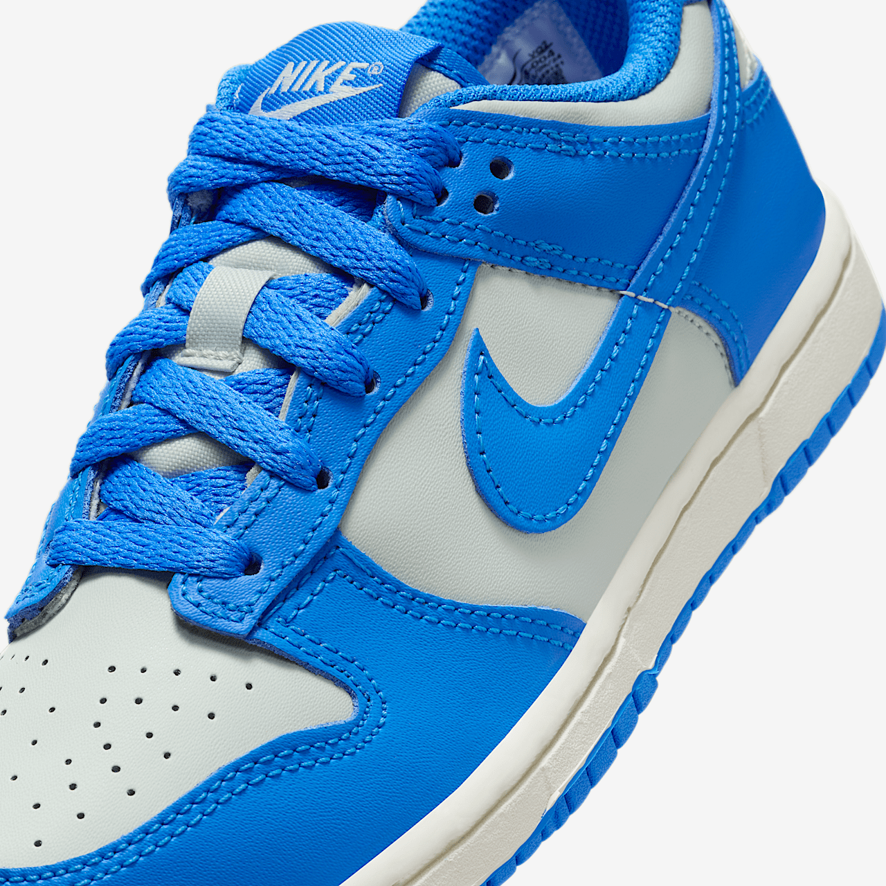 Nike Dunk Low sneaker Light Silver/Sail/Light Photo Blue