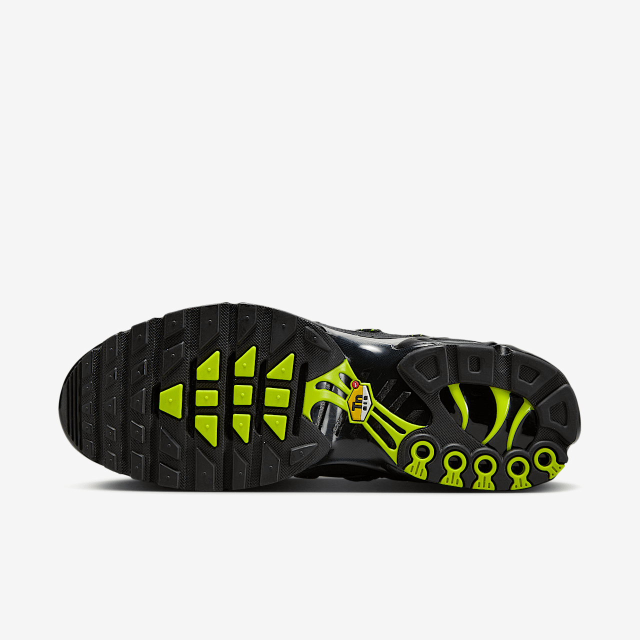 Nike Air Max Plus sneaker Zwart/College Grey/Volt