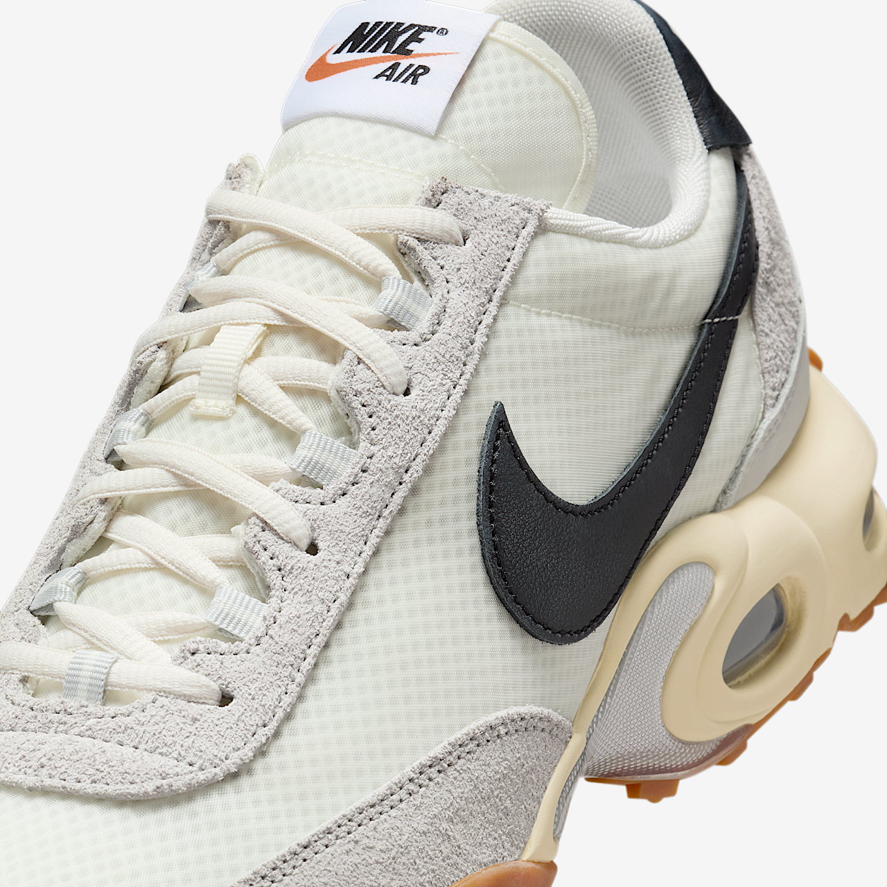 Nike Air Max sneaker Sail/Gum Medium Brown/Neutral Grey/Zwart