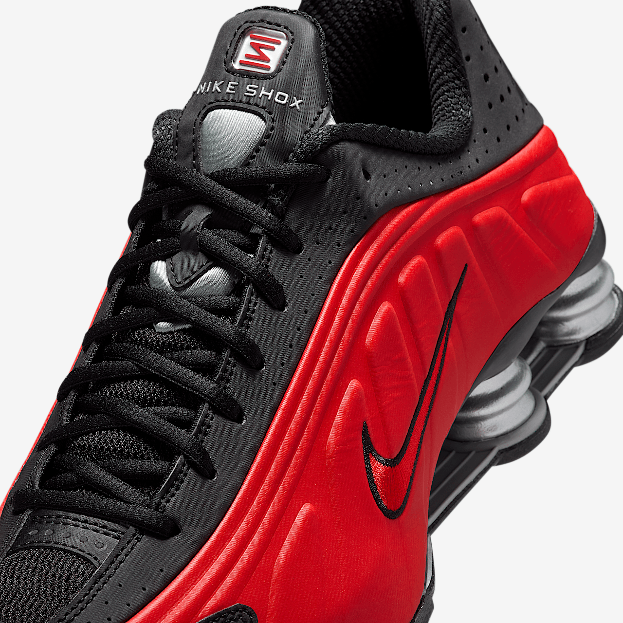Nike Nike Shox sneaker University Red/Zwart/Metallic Silver/University Red