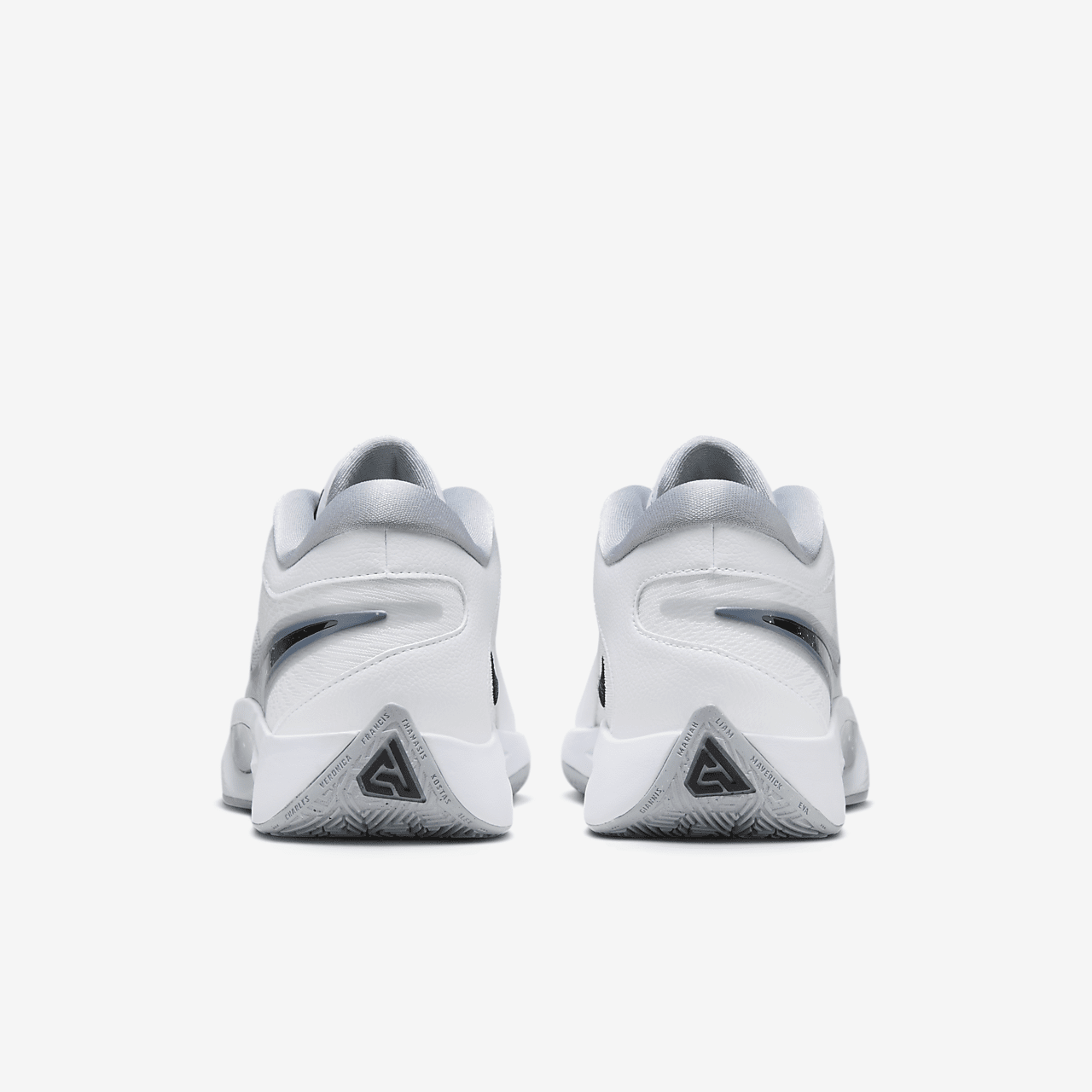 Nike  sneaker Wit/Wolf Grey/Zwart