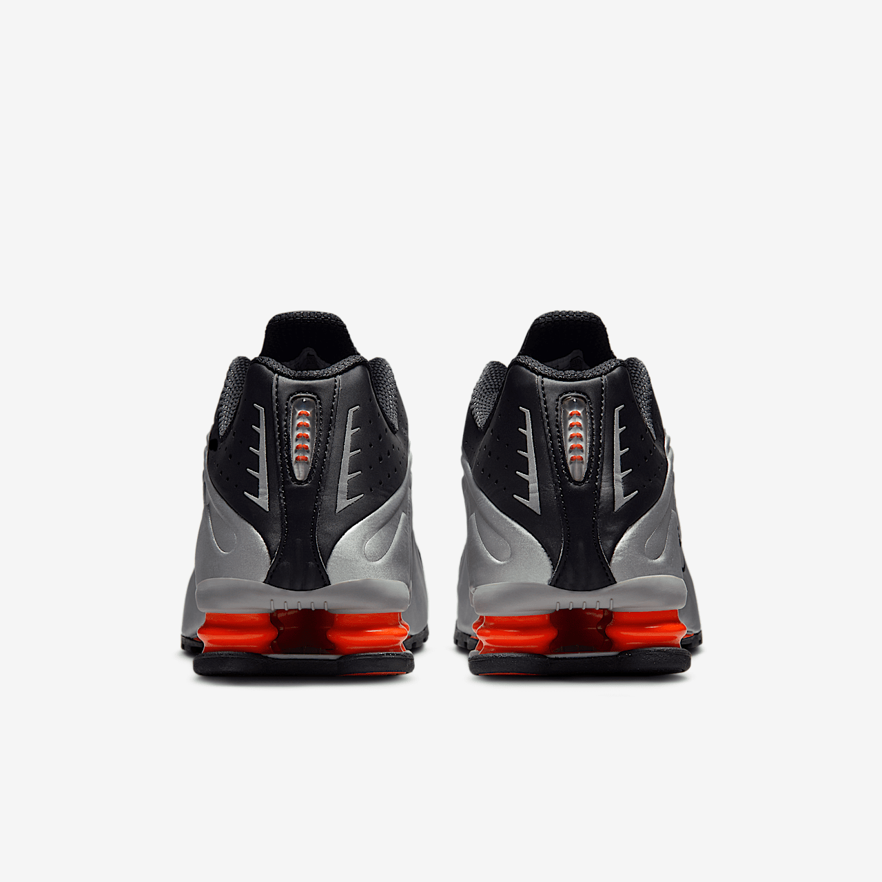 Nike Shox sneaker Metallic Silver/Zwart/Picante Red/Metallic Silver