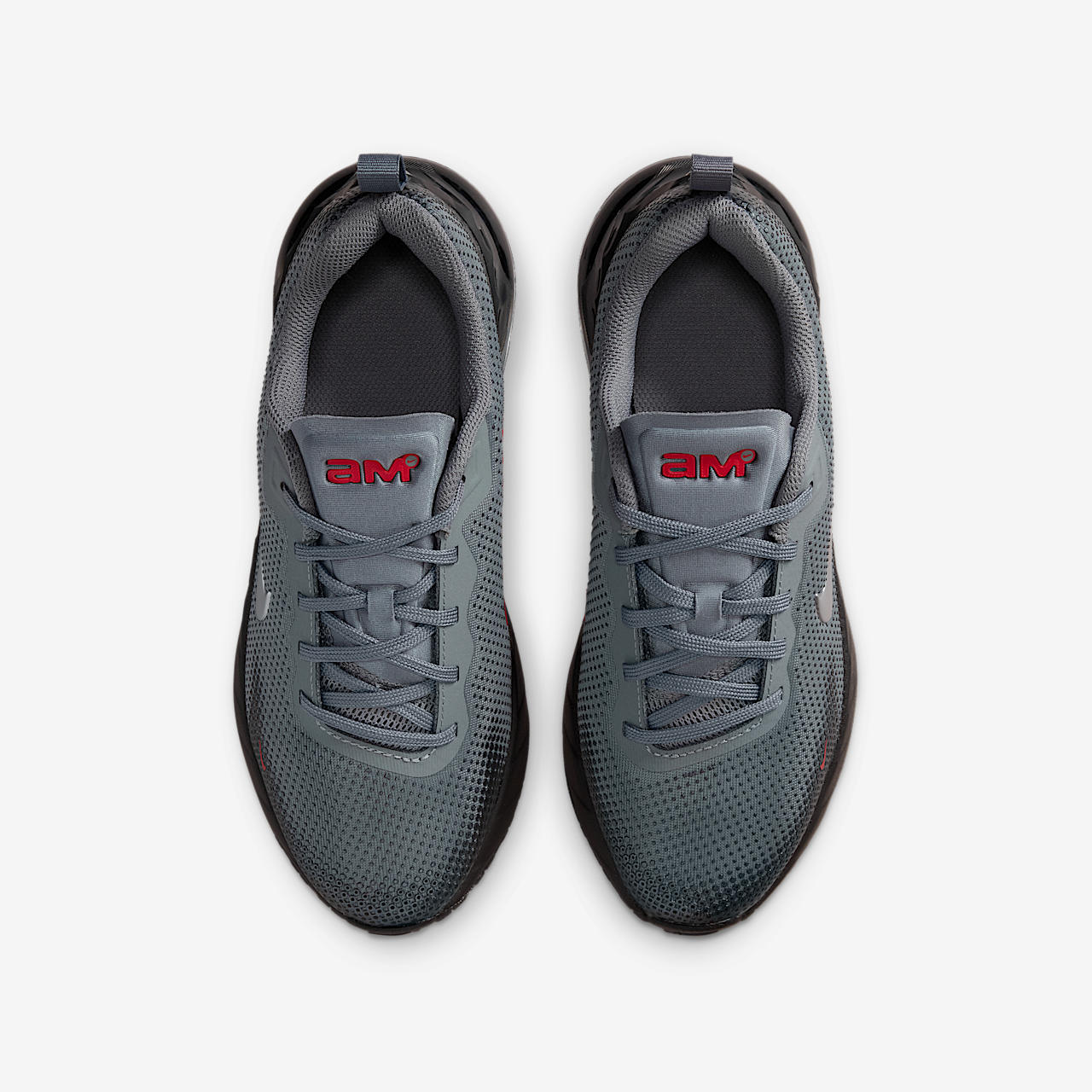 Nike Air Max sneaker Cool Grey/University Red/Zwart/Metallic Silver
